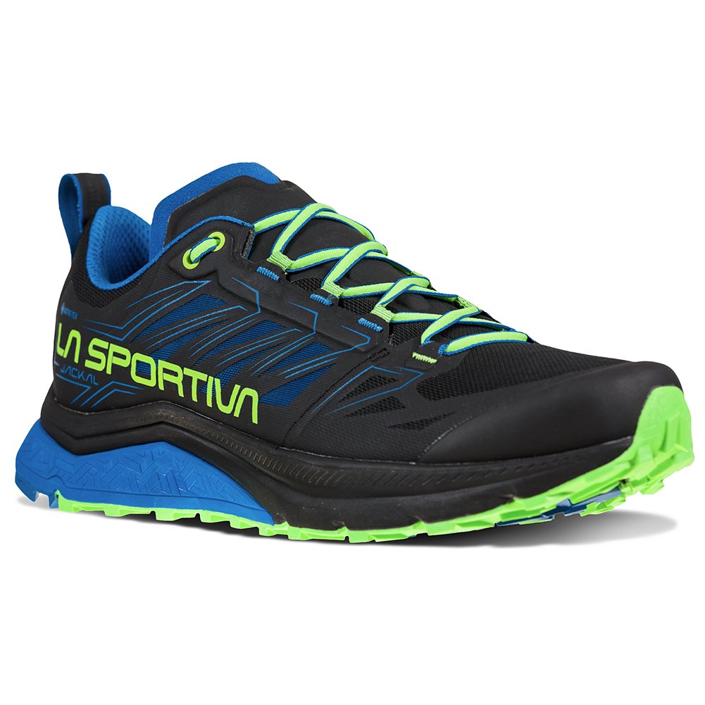 Details about   La Sportiva Jackal GTX Gore-tex Trail Running Shoes Man Black/Yellow 