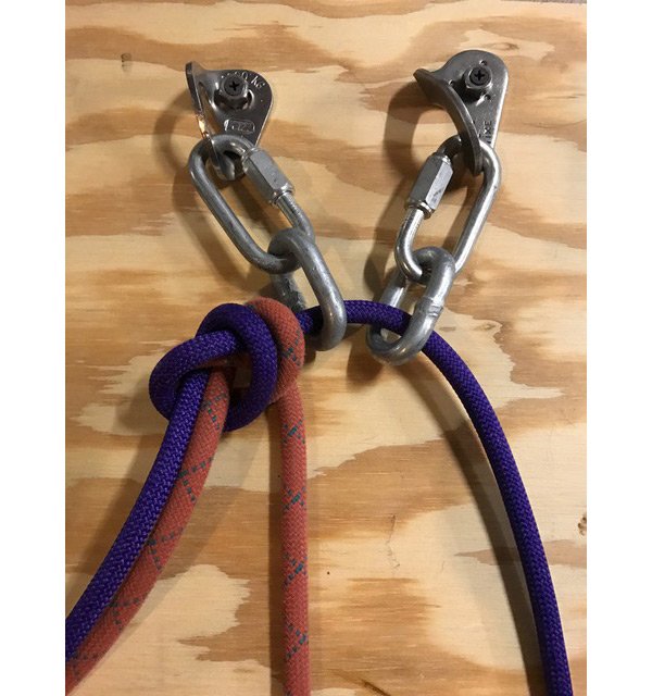 Climbing Tips Joining Two Ropes